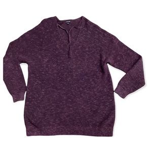 Torrid Strappy front V Neck sweater size 3